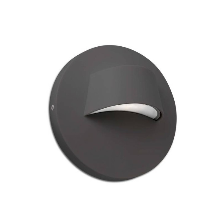 Apliques de Exterior Faro Brow Gris Oscuro Led 3W 3000K 