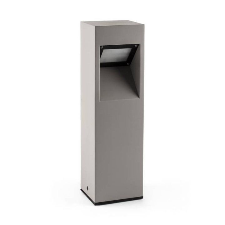 Balizas Faro Cast Gris Oscuro Cemento H500Mm 10W 