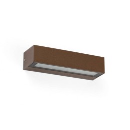 Apliques de Exterior Faro Lako Led 8W 3000K Marron Oxido 