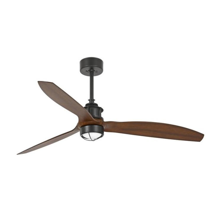 Ventiladores de Techo con luz Faro Just Fan Ø1280Mm Negro Mad Oscura 17W 3000K S/R 