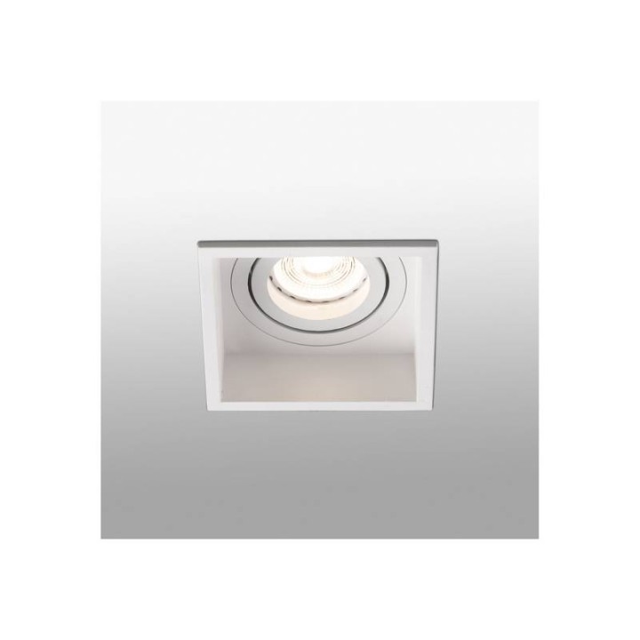 Lámparas empotrables Faro Hyde Blanco Cuadrado Orientable Gu10 