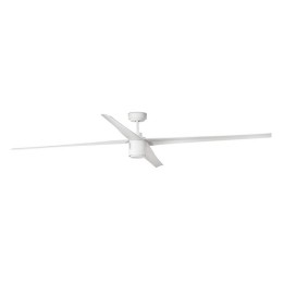 Ventiladores de Techo con luz Faro Attos Ø2130 Mm Blanco 4 Palas Led 20W 3000K 