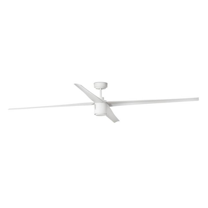 Ventiladores de Techo con luz Faro Attos Ø2130 Mm Blanco 4 Palas Led 20W 3000K 