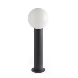 Lámparas sobremuro Faro Moon Baliza Gris Oscuro H610 1Xe27 Max 15W 