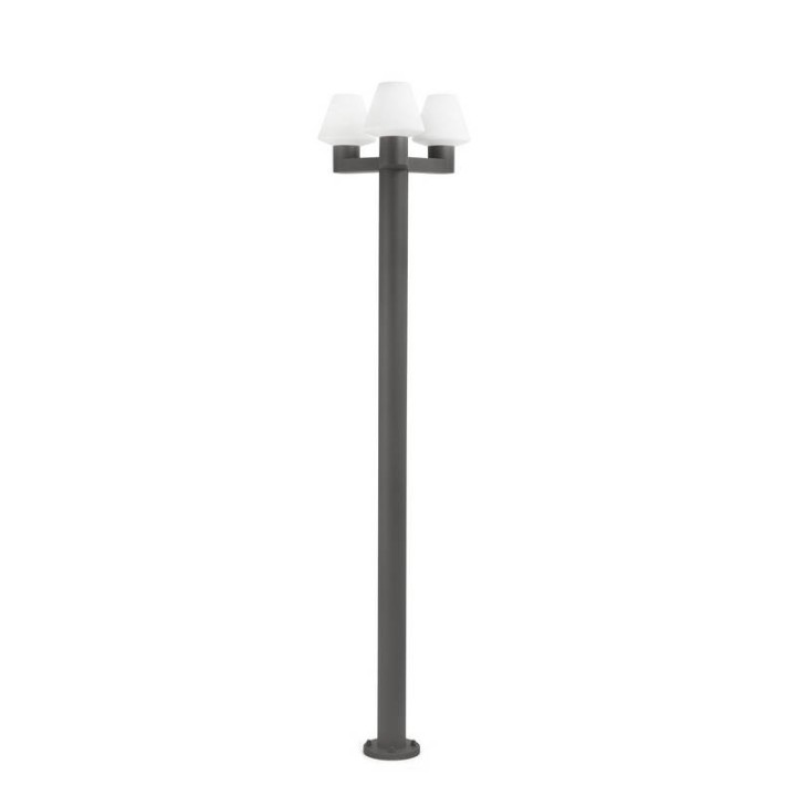 Farolas Faro Mistugris Oscuro 3Xe27 Max 15W 