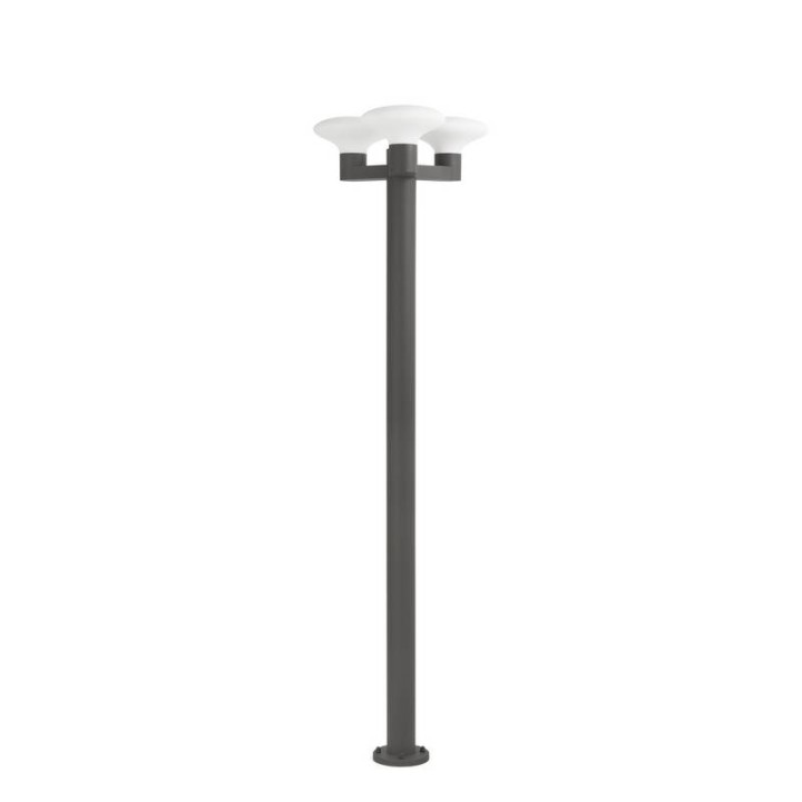 Farolas Faro Blubsgris Oscuro3Xe27 Max 15W 
