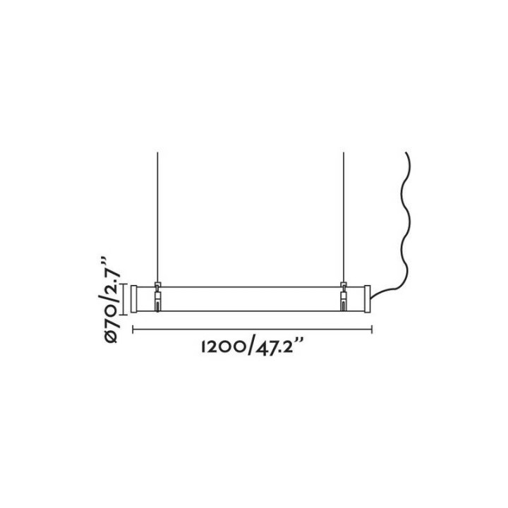Apliques de Exterior Faro Scuba Colgante Cromo 36W 3000K 