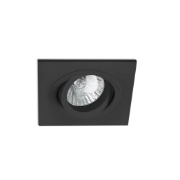 Lámparas empotrables Faro Radoncuad. Negro Gu10/Mr16/Led 