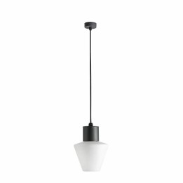 Lámpara colgante Faro Mistu Gris Oscuro 1Xe27 Max 15W 