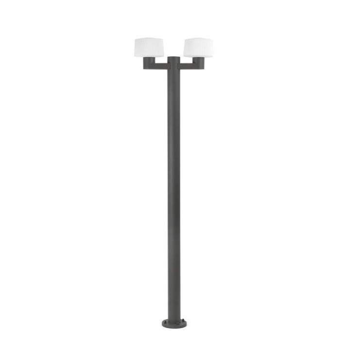 Farolas Faro Muffingris Oscuro 2Xe27 Max 15W 