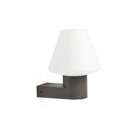 Apliques de Exterior Faro Mistu Gris Oscuro 1Xe27 Max 15W 
