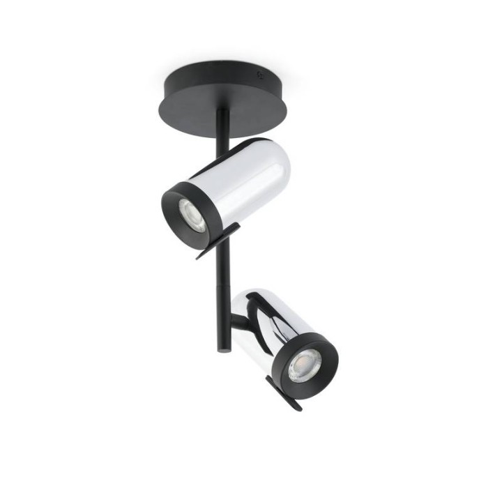 Plafones Faro Orleanscromo 2Xgu10 