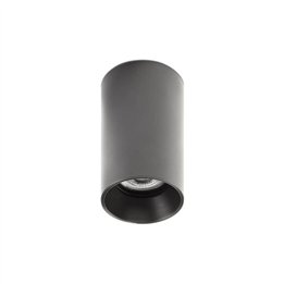 Plafones Faro Stan Negro 1Xgu10 