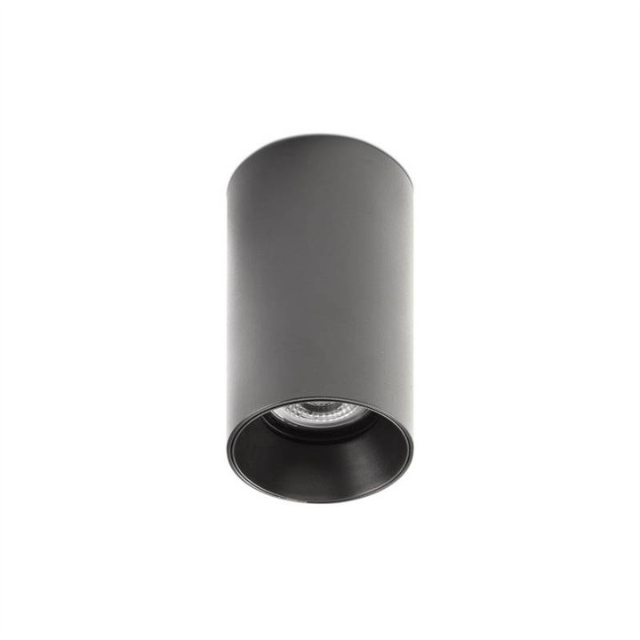 Plafones Faro Stan Negro 1Xgu10 