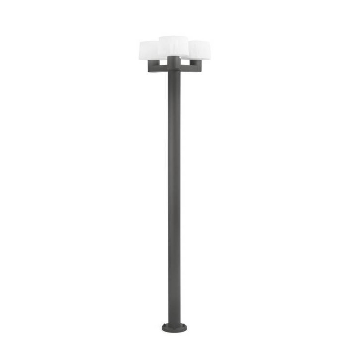 Farolas Faro Muffingris Oscuro 3Xe27 Max 15W 