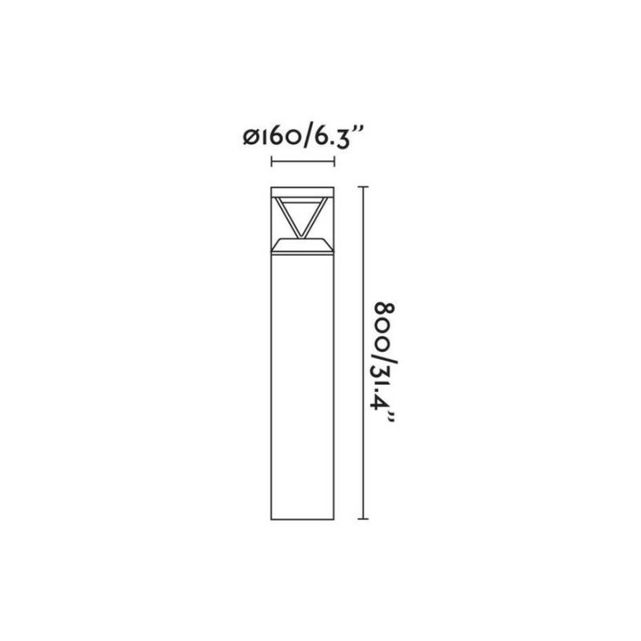 Balizas Faro Rush 3000K Cri90 He 360º Wide 