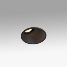 Lámparas empotrables Faro Fresh Bañador De Pared Negro Gu10 (25°) 