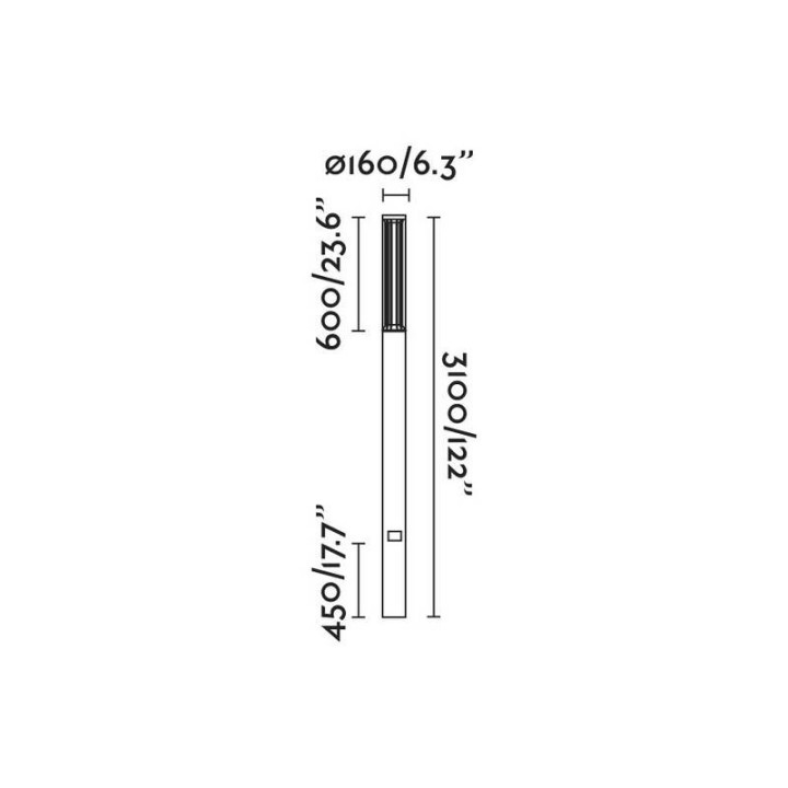 Farolas Faro Screen3.1M4000K Cri90 He Asym 