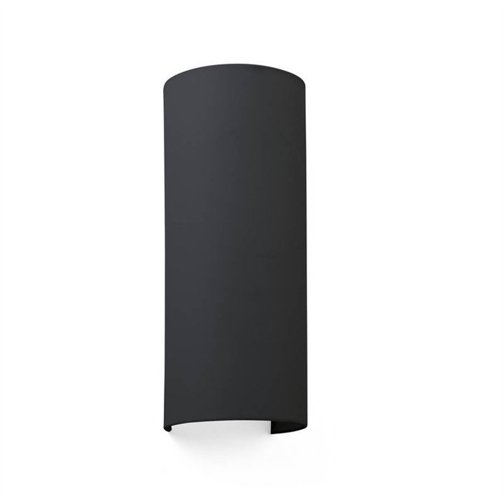 Apliques Faro Cotton Negro Ver. Round 370X148X125 2Xe27 