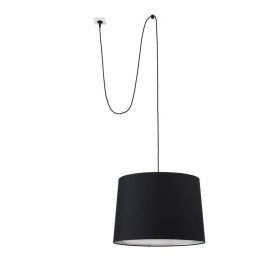 Faro Conga Colgante Clavija P. E27 Ø500*350*Ø450 Negra 