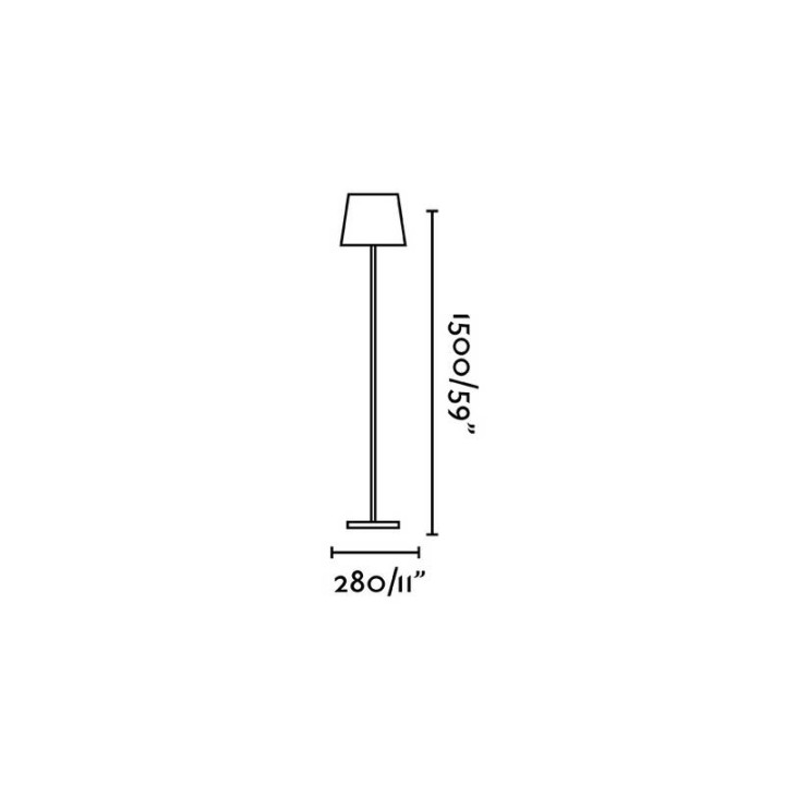 Lámparas Faro Toc Pie De Salon Blanco 4,5W 3000K 