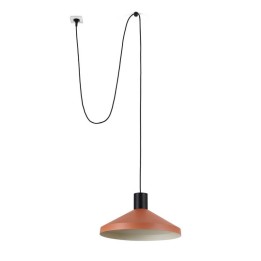 Faro Kombo Colgante Con Clavija Terracotta Ø400 1X E27 
