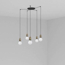 Lámpara colgante Faro Art Oro Viejo 1Xe27 60W 5L 