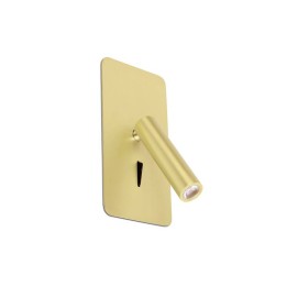 Apliques Faro Suau Empotrable Oro Satinado Led 3W 3000K 