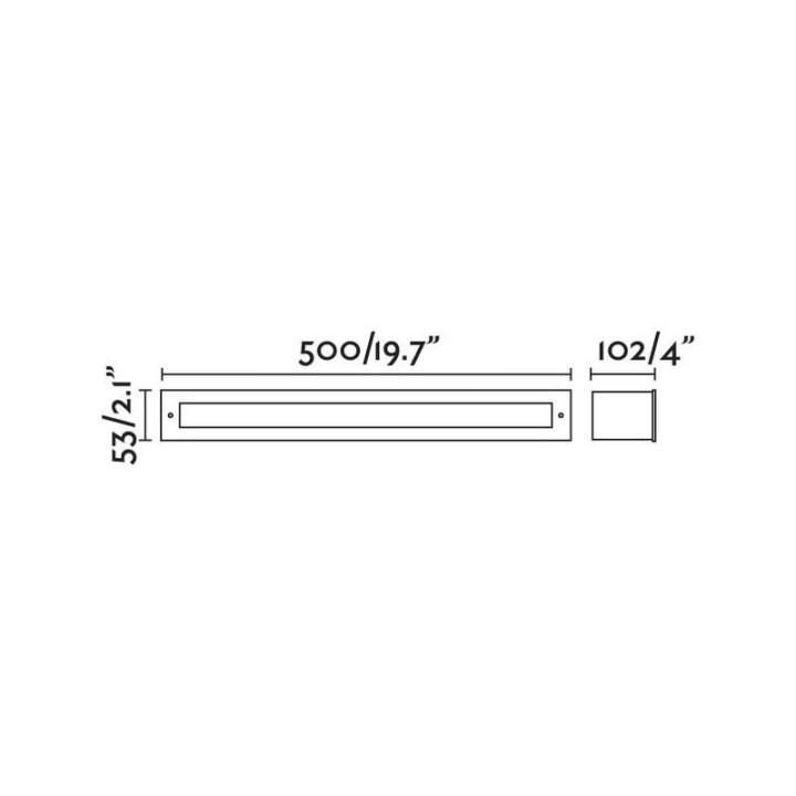 Lámparas empotrables Faro Falls-50Opal 12W 24V 3000K 