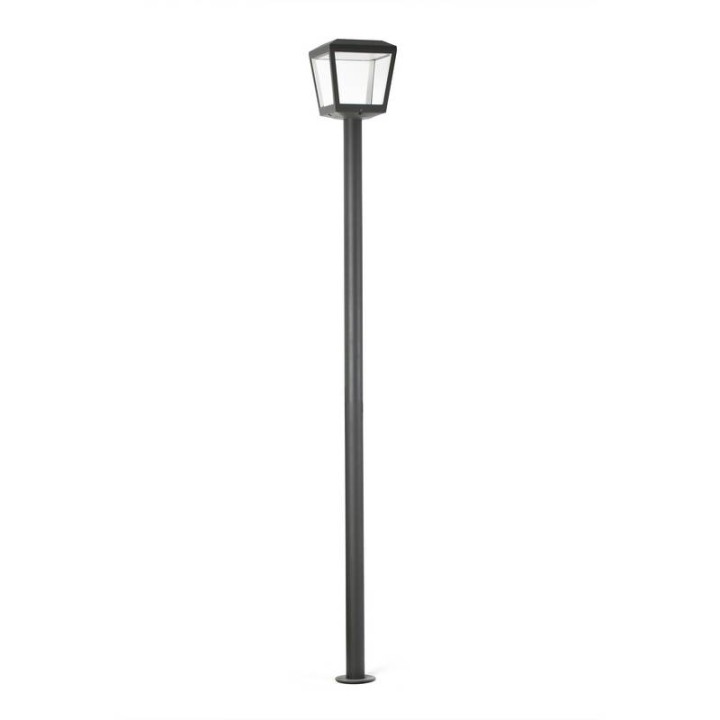 Farolas Faro Plazagris Oscuro Led 18W 3000K 