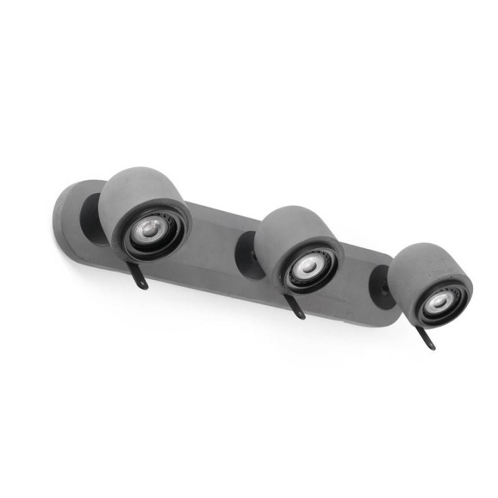 Apliques Faro Stone-3 Orientable 3 X Gu10 Led 8W 