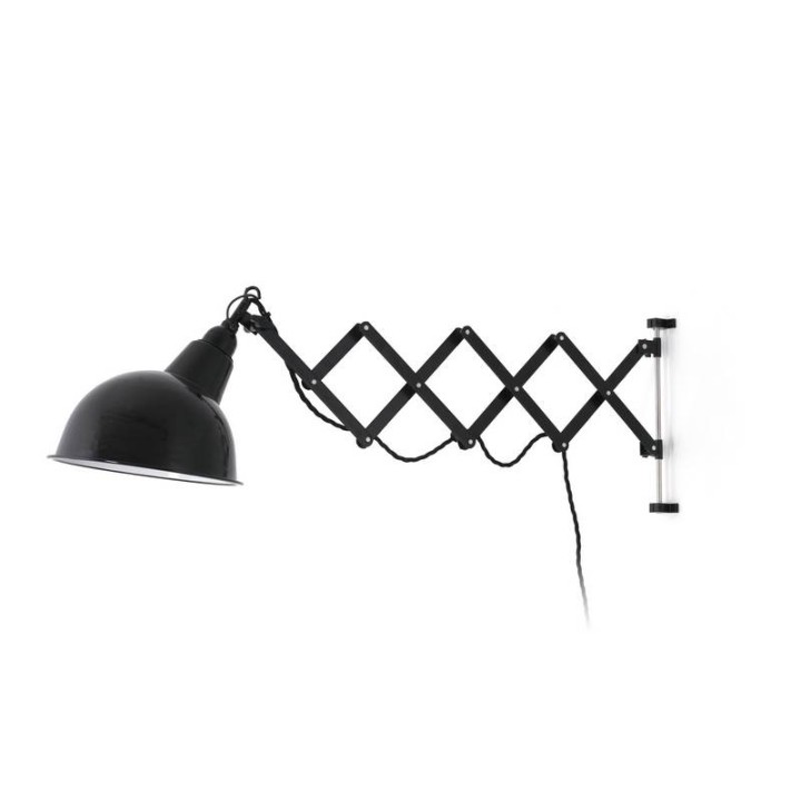 Apliques Faro Ras Negro E27 