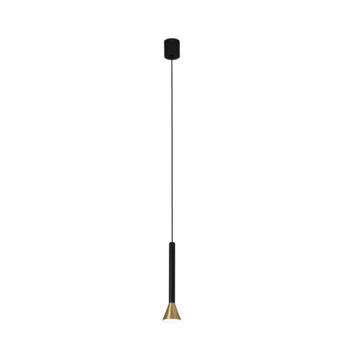 Lámpara colgante Faro Danka Oro Satinado Led 6W 3000K 