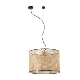 Lámpara colgante Faro Mambo Negro Simple Ratan E27 Ø450*313Ø450 