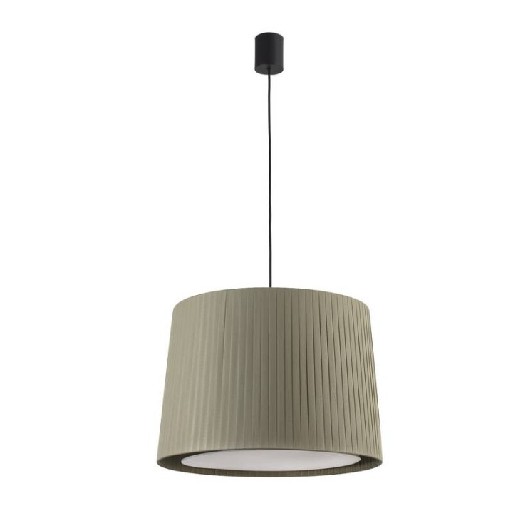 Lámpara colgante Faro Samba Colg. Negro Simple Encintada E27Ø500*350 Verde 