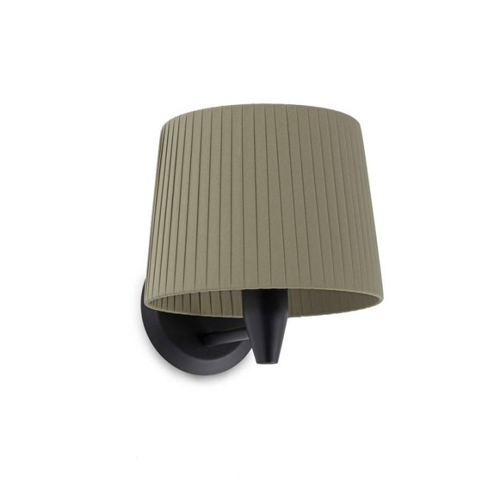 Apliques Faro Samba Apl. Negro P.Encint E27 Ø215*160*Ø190 Verde 