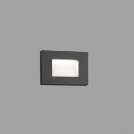 Lámparas empotrables Faro Spark-1Led Gris Oscuro 5W 3000K 