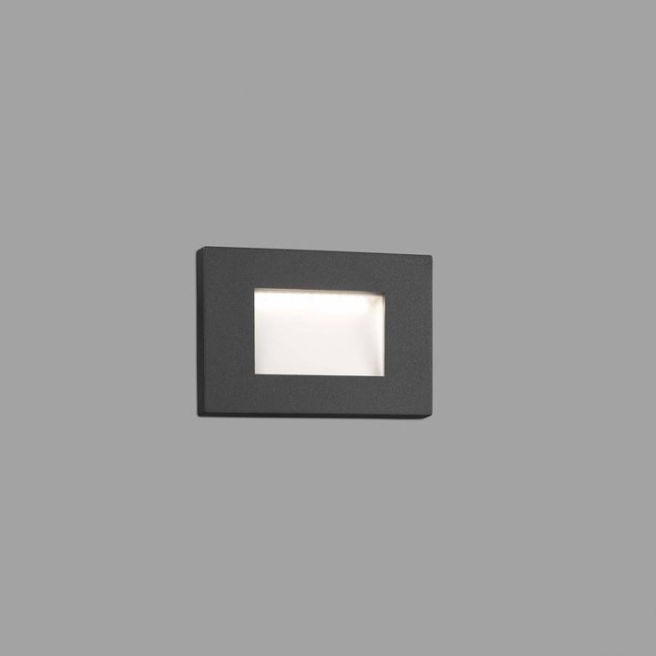 Lámparas empotrables Faro Spark-1Led Gris Oscuro 5W 3000K 