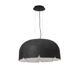 Lámpara colgante Faro Mute Gris Oscuro/Claro Led 24W 3000K 