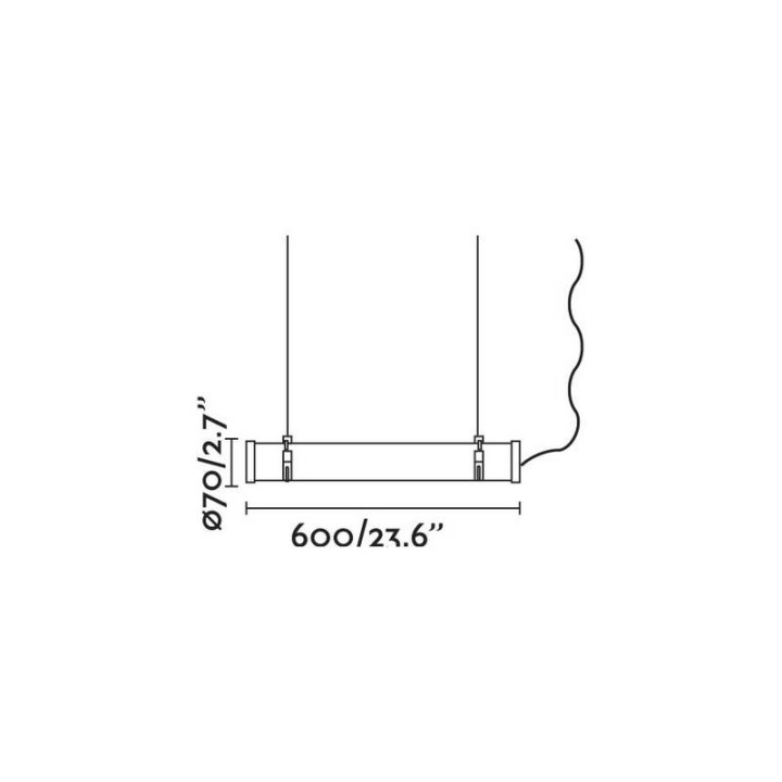 Apliques de Exterior Faro Scuba Colgante Cromo 20W 3000K 