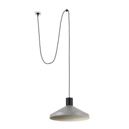 Faro Kombo Colgante Con Clavija Gris Ø400 1X E27 
