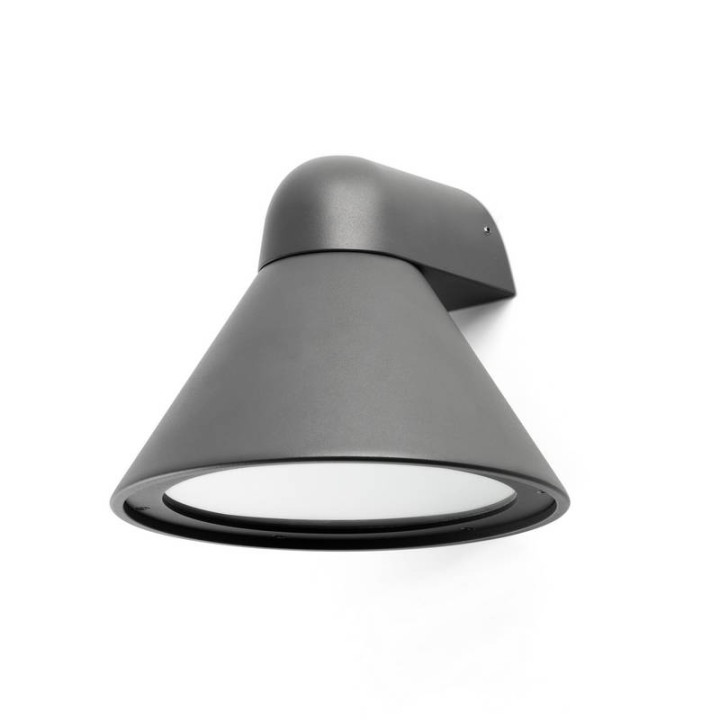 Apliques de Exterior Faro Pals Gris Oscuro 1Xe27 
