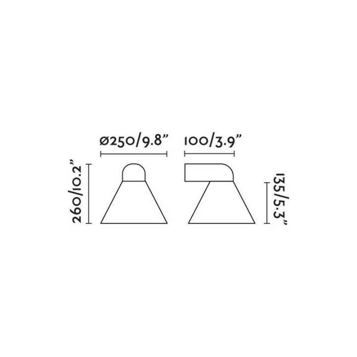 Apliques de Exterior Faro Pals Gris Oscuro 1Xe27 