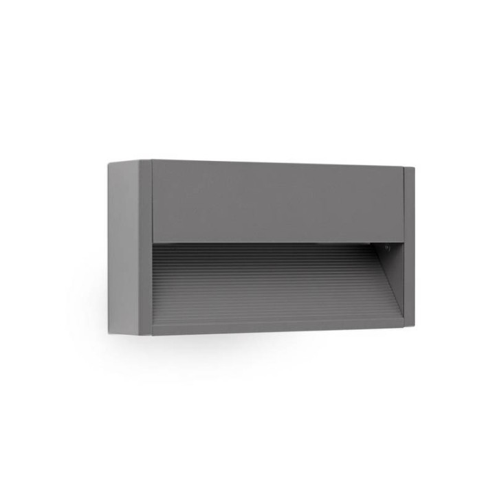 Apliques de Exterior Faro Grada-2 Gris Oscuro Led 6W 3000K 