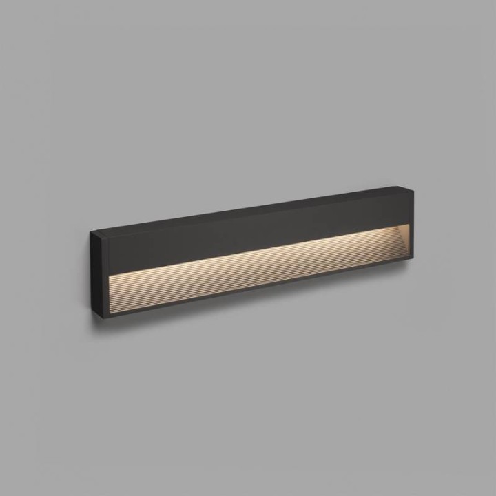 Apliques de Exterior Faro Grada-3 Gris Oscuro Led 12W 3000K 