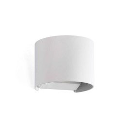 Apliques de Exterior Faro Sunset Blanco Led 2X3W 3000K 