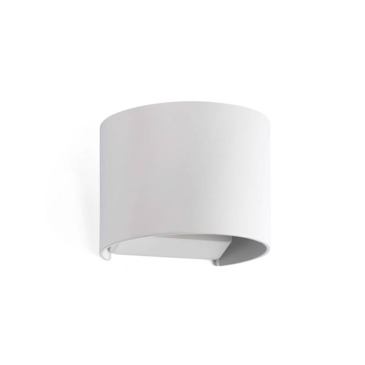 Apliques de Exterior Faro Sunset Blanco Led 2X3W 3000K 