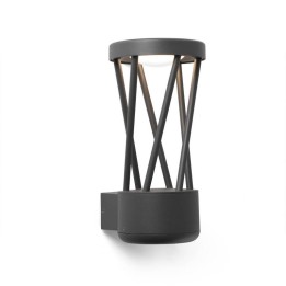 Apliques de Exterior Faro Twist Gris Oscuro Led 10W 3000K 