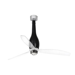 Ventiladores de Techo con luz Faro Eterfan Ø1280Mm N/B Palas Trans 17W 3000K S/R 
