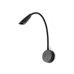 Apliques Faro Boken Lector Negro 3W Led 3000K 